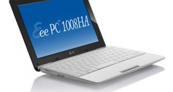 ASUS expands netbook lineup with new Eee PC 1008HA Seashell