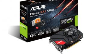 ASUS GeForce GTX 670 DirectCU Mini Graphics Card – Video