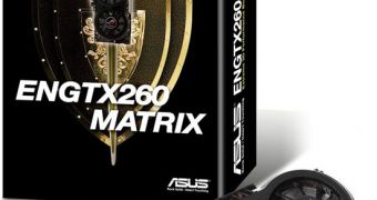 ASUS GeForce GTX 260 Matrix series card