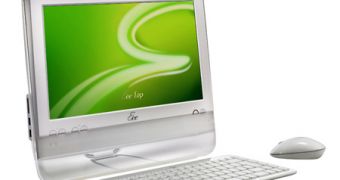 The ASUS Eee Top all-in-one system