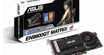 New GeForce EN9800GT Matrix graphics card