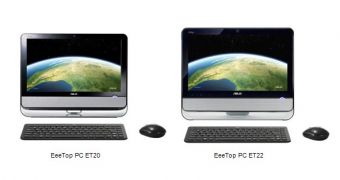ASUS unveils the new EeeTop all-in-one touchscreen PCs