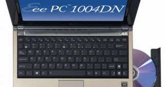 ASUS rolls out the ODD-equipped Eee PC 1004DN