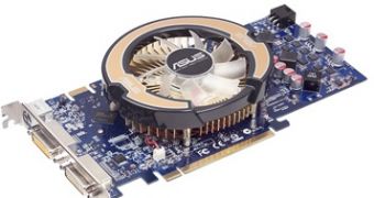 ASUS' GeForce 9600GT uses the same cooler as the upcoming 9500GT cards
