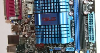 ASUS showcases a Pine Trail-based mini-ITX motherboard