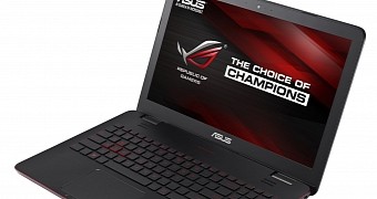 ASUS ROG G551 and G771 frontal