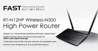 ASUS RT-N12HP Routers Benefit from a New Firmware - Version 3.0.0.4.376.4018