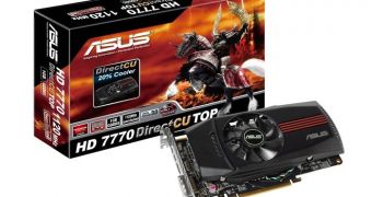ASUS releases HD 7770 DirectCU TOP