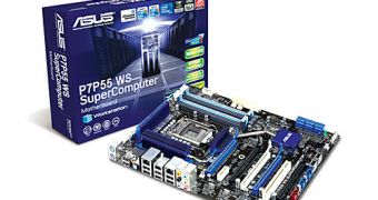 ASUS P7P55 WS SuperComputer motherboard