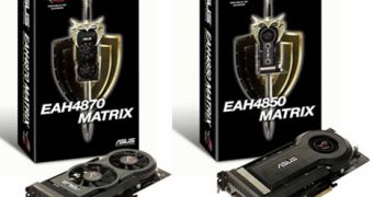 ASUS ROG EAH4870 and EAH4850 MATRIX graphics cards