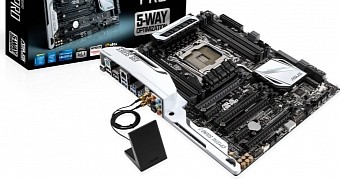 ASUS X99-Pro Motherboard Is a Gorgeous White Wonder