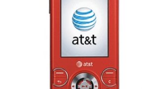 Sony Ericsson W580i in red