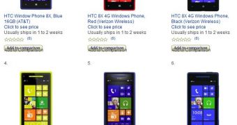 AT&T HTC 8X 16GB Sold Out in the US