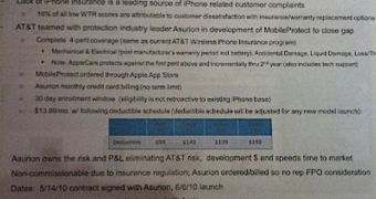 A picture of AT&T's leaked MobileProtect overview (cropped)