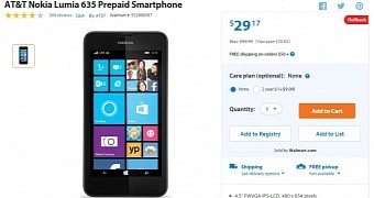 AT&T Lumia 635 on Sale at Walmart for Less than $30