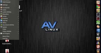 AV Linux 6.0.3 desktop