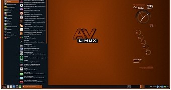 AV Linux desktop