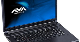 AVADirect Clevo P170HM gaming notebook with Sandy Bridge Core i7 CPU and Nvidia GeForce GTX 485 graphics