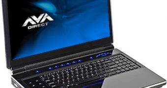 AVADirect Clevo P180HM 18.4-inch gaming notebook