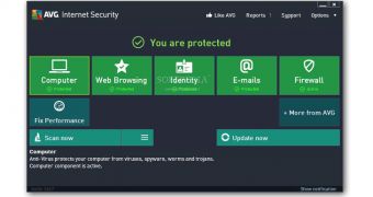 AVG Internet Security has received some minor performance improvements