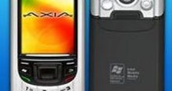AXIA A308, the World's Smallest PDA Phone