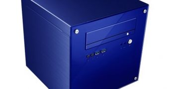 Abee Reveals Striking Blue Acubic C10R Mini-ITX Case