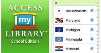 AccessMyLibrary - School Edition iPhone screenshots