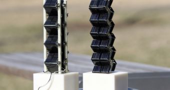 Accordion-shaped solar panels are much more efficient than traditional ones