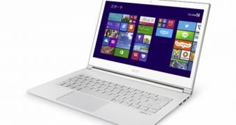 Acer launches the Aspire S7-392-FT8U Ultrabook in Japan