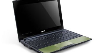 Acer Aspire One 522 listed