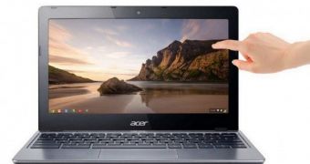 Acer reveals new touch-enabled C720P Chromebook