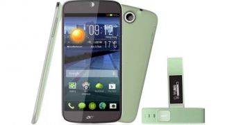 Acer Liquid Jade smartphone and Liquid Leap smart band