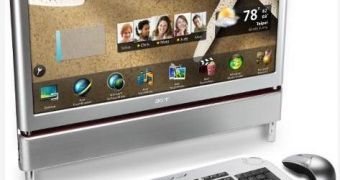 Acer Aspire Z5710 all-in-one multi-touch PC reaches Europe