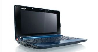 Aspire One netbook will be available with SSD and Windows XP OS