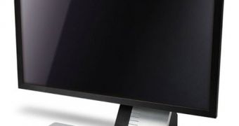 Acer shows off new LED-backlit monitor