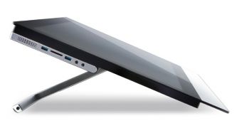 An Acer Aspire all-in-one
