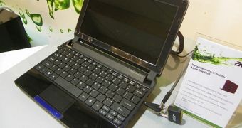 Acer showcases world's first NVIDIA ION 2 netbook
