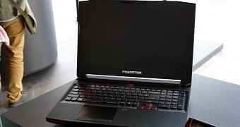 Acer Predator 15 frontal view