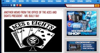 Aces & Eights hackers deface Impact Wrestling website