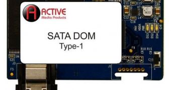 AMP unveils a complete line of SATA DOM flash drives