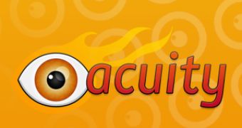 Acuity startup screen