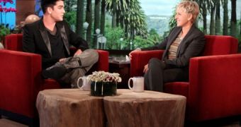 Adam Lambert talks to Ellen DeGeneres about his arrest in Finland