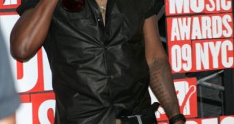 Kanye West on the red carpet at the 2009 MTV Video Music Awards