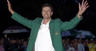 Sorry ladies, Adam Scott has a girlfriend and he’s “very happy at the moment”