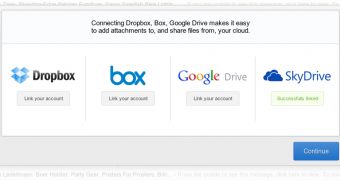 Add SkyDrive Attachments to Gmail with Attachments.me