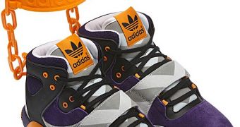 The JS Roundhouse Mids shackle shoe from Adidas was supposed to come out in August 2012