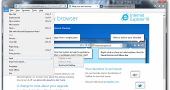 The new version also brings updates for IE10