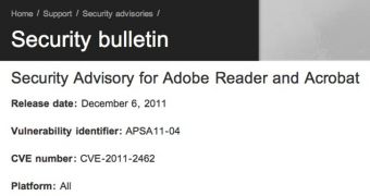 Adobe security advisory