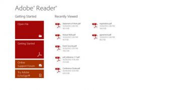 Adobe Reader Touch comes with a free license on all Windows 8 builds