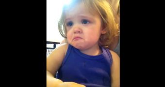 Watch: Adorable Baby Girl Cries at Parents Wedding Song